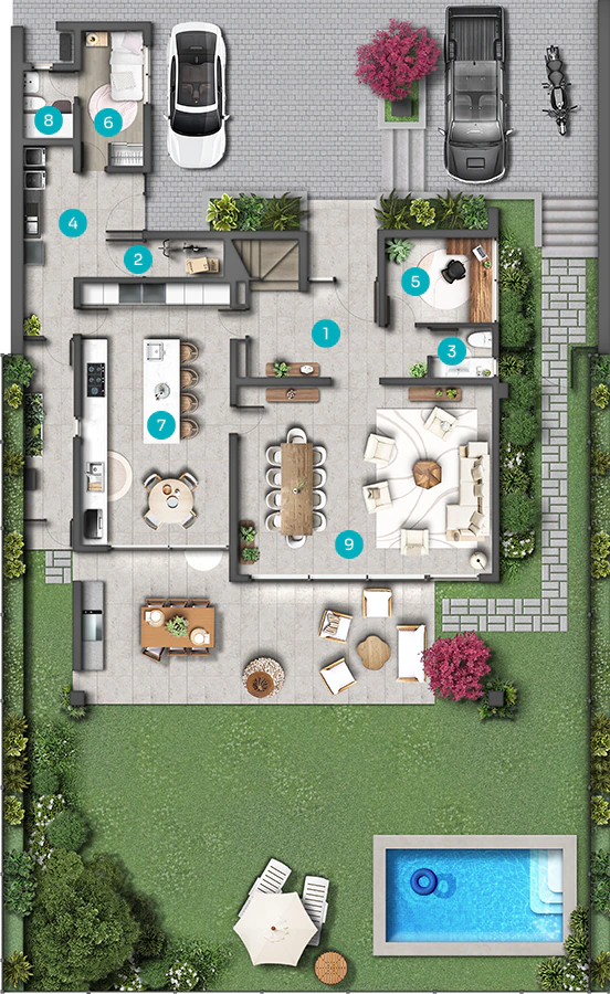 reina bernstein planta primer nivel