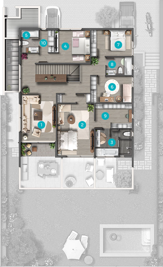 reina bernstein planta segundo nivel